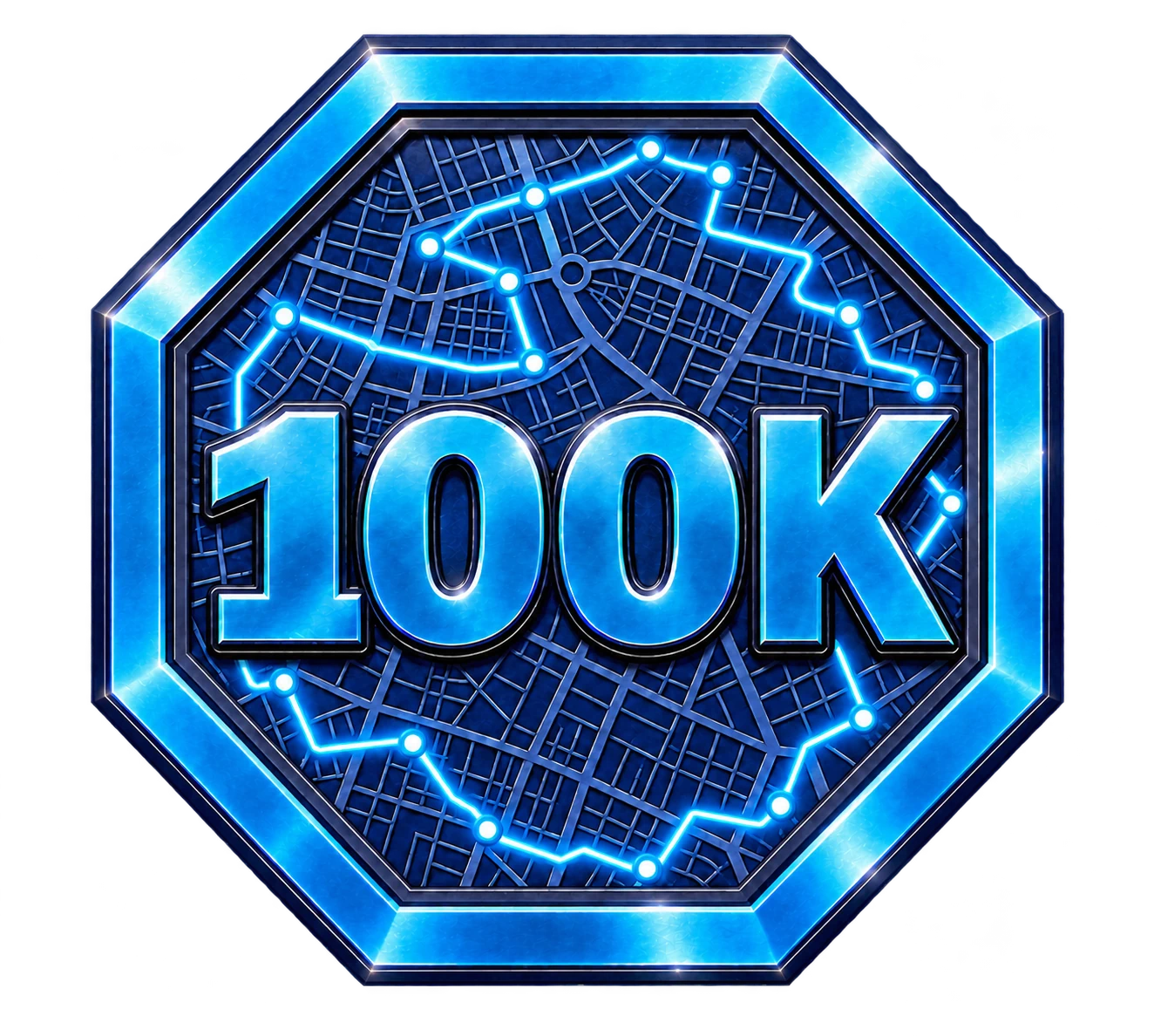 Conquista de 100 km acumulados